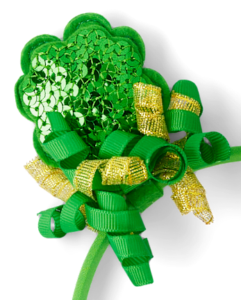 Girls 3-Piece Hair Set - Little Leprechaun