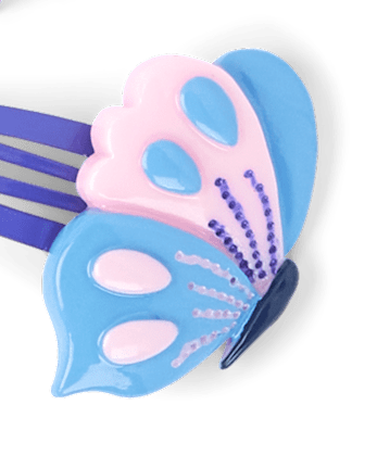 Girls 3-Piece Hair Set - Lavender Fields