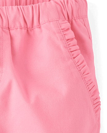 Girls Ruffle Jogger Pants - Little Essentials