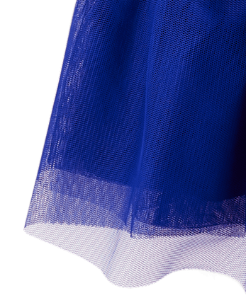 Girls Striped Fit And Flare Dress - Little Essentials