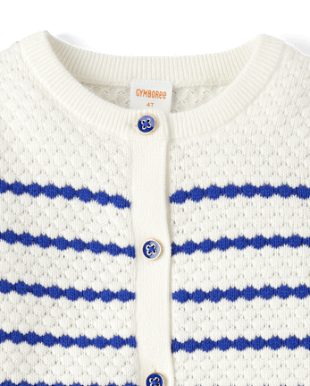 Gilet rayé pour fille - Little Essentials