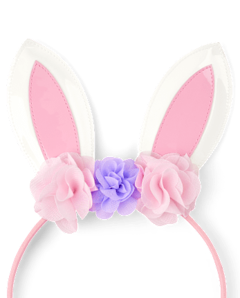 Ensemble de 3 pièces pour cheveux de lapin pour filles - Jardin enchanté