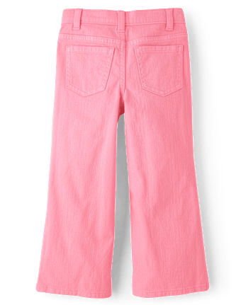 Girls Heart Wide Leg Pants - Little Essentials