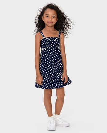 Girls Star Tiered Dress - American Cutie