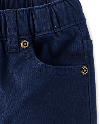 Boys Roll Cuff Pull On Shorts - American Cutie