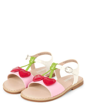 Girls Cherry Sandals - Sweet Summer
