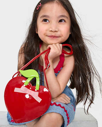Girls Cherry Heart Bag - Sweet Summer