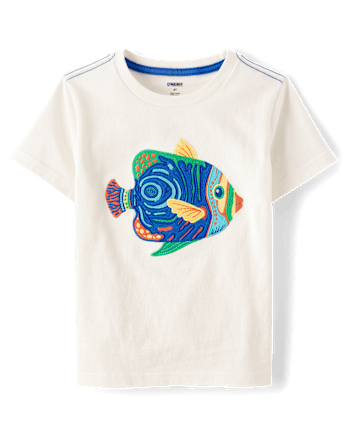 Boys Embroidered Top - Little Essentials