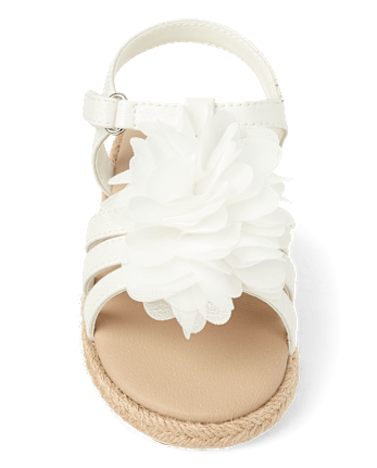 Girls Flower Sandals - Little Essentials