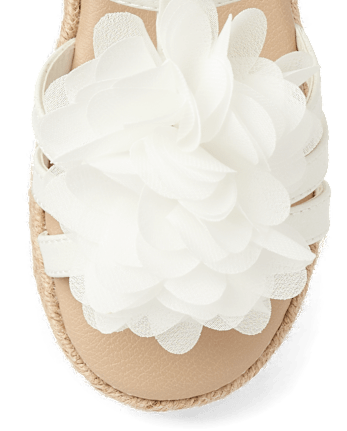 Girls Flower Sandals - Little Essentials