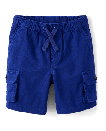 Boys Pull On Cargo Shorts - Little Essentials