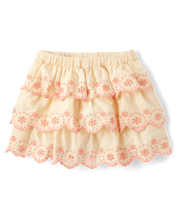 Jupe-short à œillets pour fille - Highland Hills