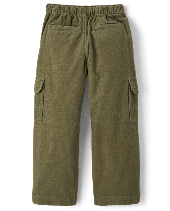 Pantalon cargo ample en velours côtelé pour fille - Magical Meadows