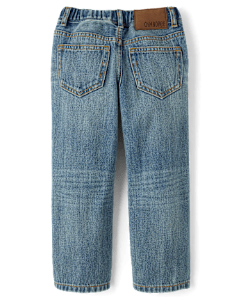 Boys Pull On Relaxed Jeans - Little Essentials