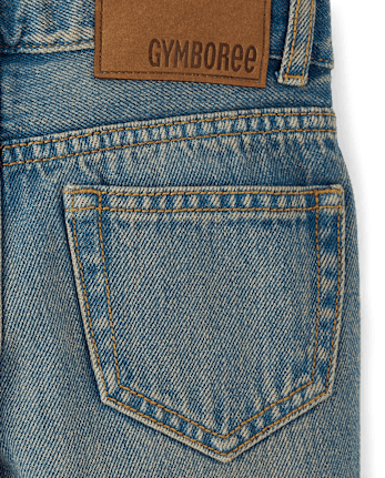 Kids Ripped Relaxed Jeans - Little Essentials