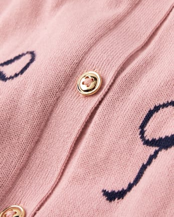 Girls Bow Cardigan - Campus Cuties