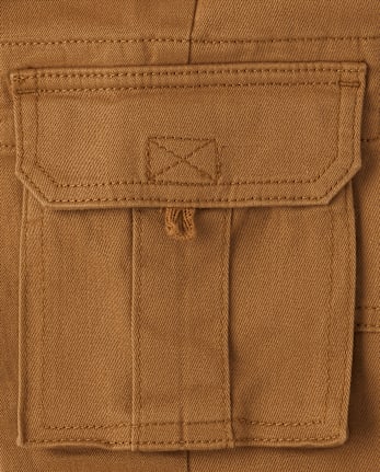 Pantalon de jogging cargo à enfiler pour garçon - Little Essentials