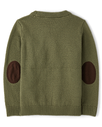 Boys Embroidered Animal Sweater - Highland Hills