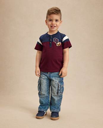 Jean baggy cargo pour enfant - Petits essentiels