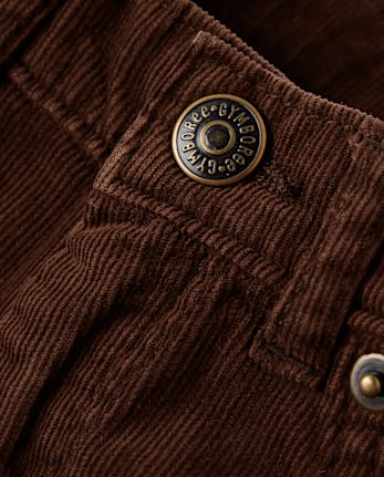 Kids Corduroy Baggy Cargo Pants - Little Essentials