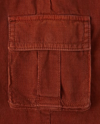 Pantalon cargo ample en velours côtelé pour enfant - Little Essentials