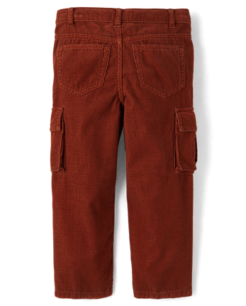 Pantalon cargo ample en velours côtelé pour enfant - Little Essentials