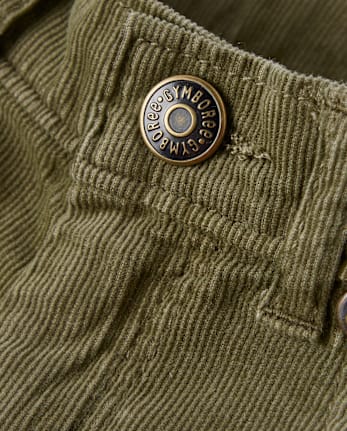 Kids Corduroy Baggy Cargo Pants - Little Essentials