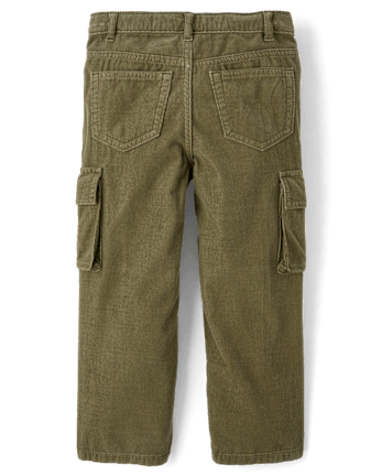 Kids Corduroy Baggy Cargo Pants - Little Essentials