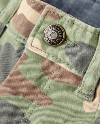 Pantalon cargo ample camouflage pour enfant - Highland Hills