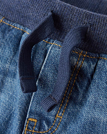 Boys Pull On Jogger Jeans - Little Essentials