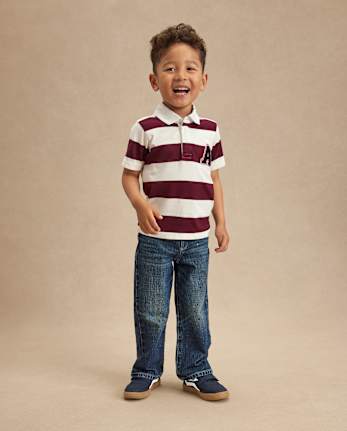 Kids Paint Splatter Baggy Jeans - Campus Cuties
