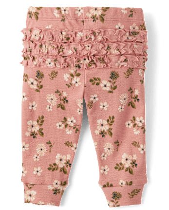 Lot de 3 leggings à volants et fleurs pour bébé fille - Homegrown by Gymboree