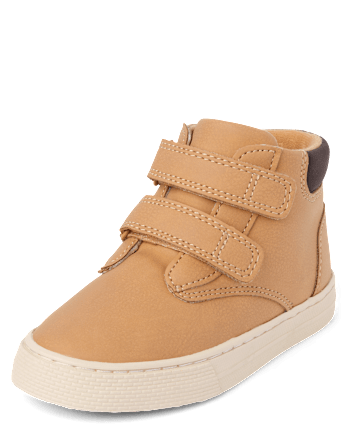 Boys Contrast Cuff Sneaker Boots - Little Essentials