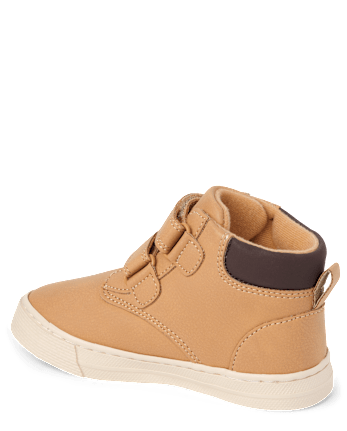 Boys Contrast Cuff Sneaker Boots - Little Essentials