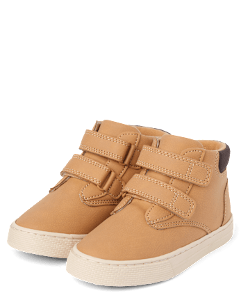 Boys Contrast Cuff Sneaker Boots - Little Essentials