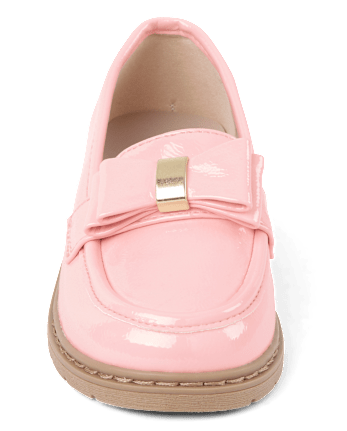 Girls Bow Loafers - Campus Cuties