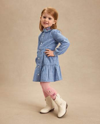 Girls Butterfly Tights - Fall Celebrations