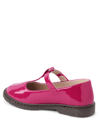 Chaussures Mary Jane perforées à brides en T pour filles - Célébrations d'automne