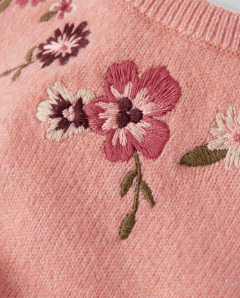 Robe tutu fleurie brodée pour fille - Highland Hills