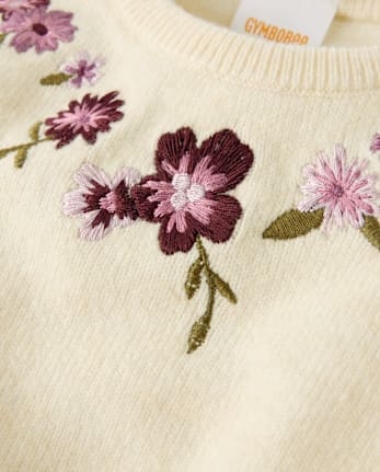 Girls Embroidered Floral Tutu Dress - Magical Meadows