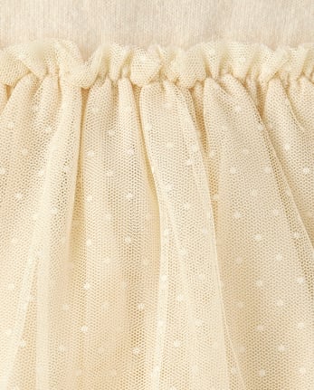 Girls Embroidered Floral Tutu Dress - Magical Meadows