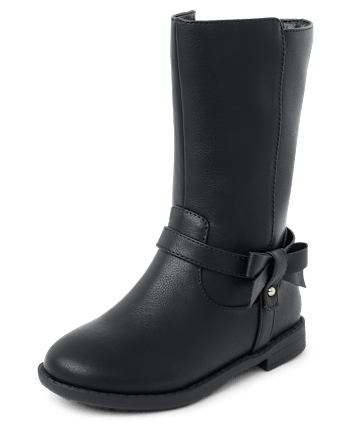 Bottes hautes à nœud pour filles - Little Essentials