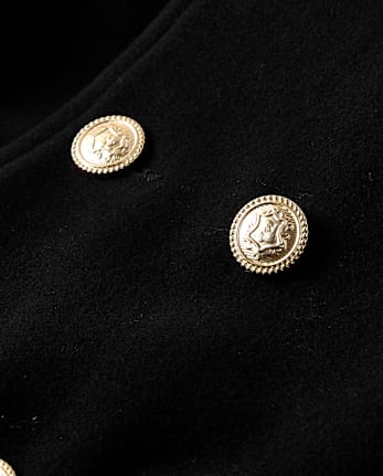 Boys Peacoat - Royal Christmas