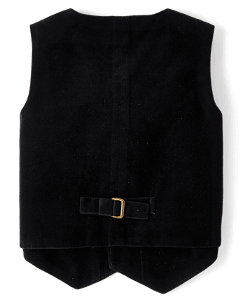 Boys Velvet Vest - Royal Christmas