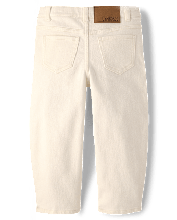 Girls Barrel Jeans - First Frost