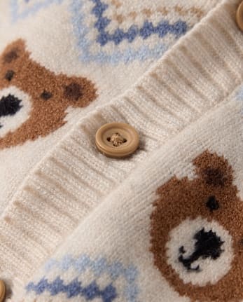 Baby Bear Fairisle Sweater 2-Piece Outfit Set - Homegrown by Gymboree
