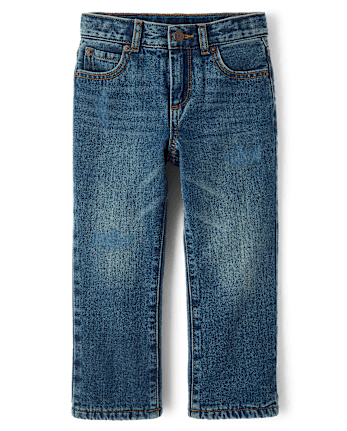 Boys Microfleece Lined Relaxed Jeans - Little Essentials