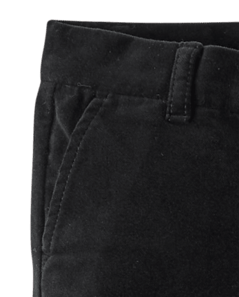 Pantalon habillé en velours pour garçon - Noël royal