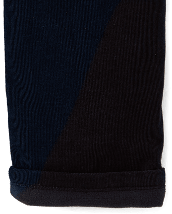 Boys Microfleece Lined Corduroy Pull On Pants - Little Essentials