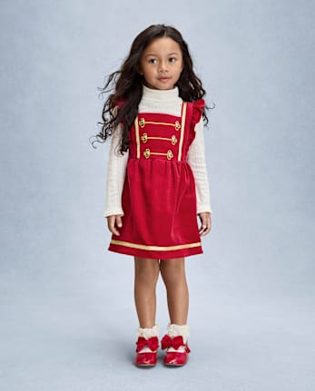 Pull à volants et boutons brodés pour fille - New York City Ballet par Gymboree